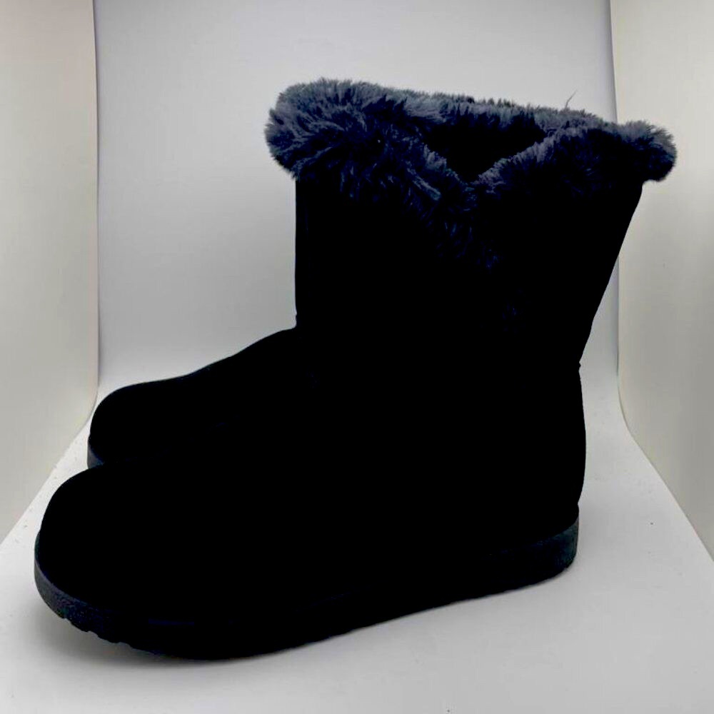 Cushionaire Women's COZY black boots 8.5